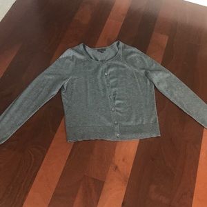 Express gray cardigan